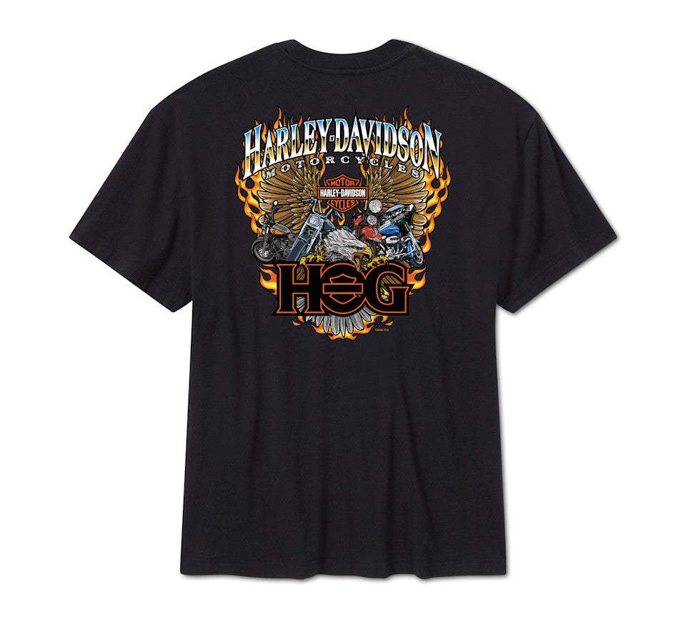 Harley-Davidson® Men's Full Throttle Freedom H.O.G.Short Sleeve Tee