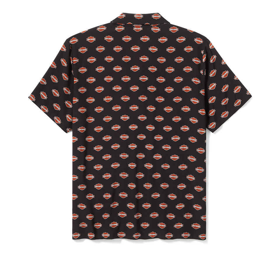 Harley-Davidson® Men's Bar & Shield Aloha Shirt