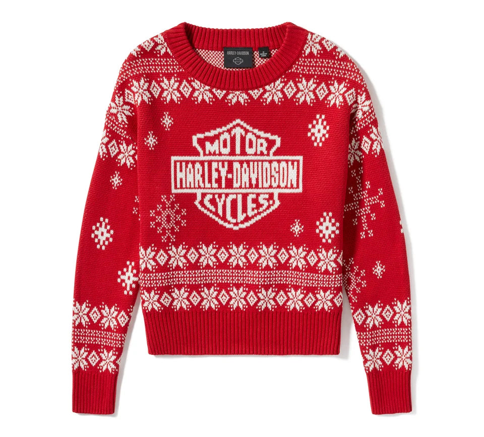Harley-Davidson® Women's Harley Christmas Sweater - Chili Pepper