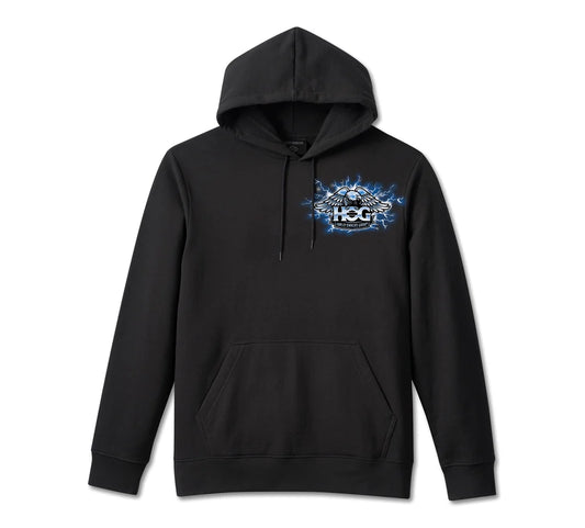 Harley-Davidson® Electric Eagle H.O.G. ® Pullover Fleece Hoodie