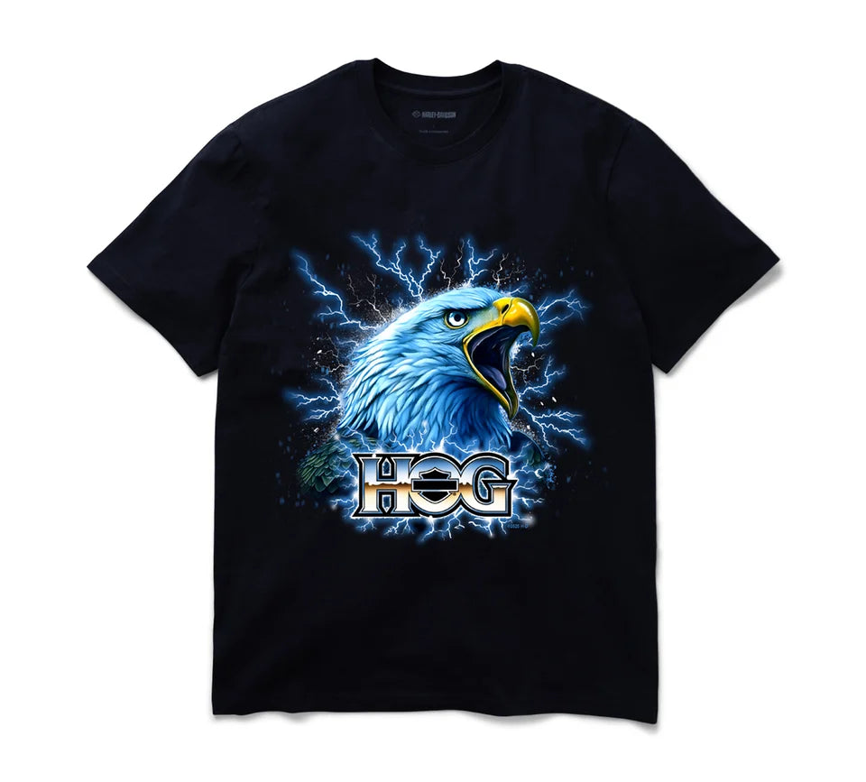 Harley-Davidson® Electric Eagle H.O.G. ® Short Sleeve Graphic Tee