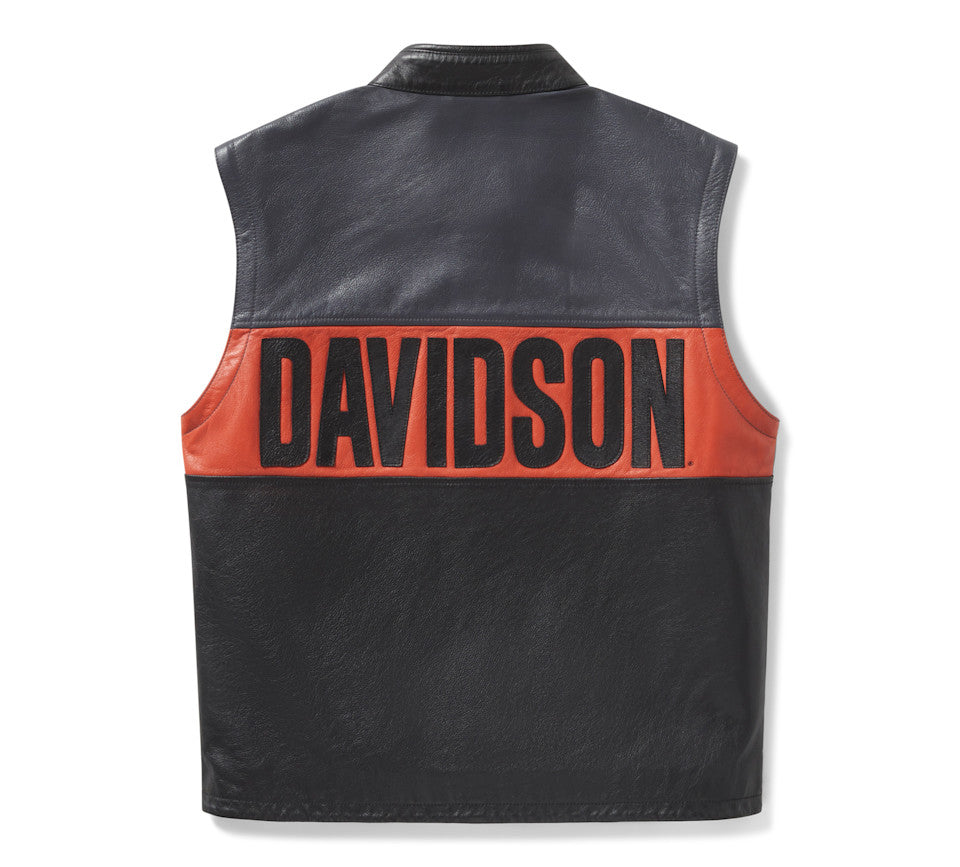 Harley-Davidson® Men's Essential Convertible Leather Jacket