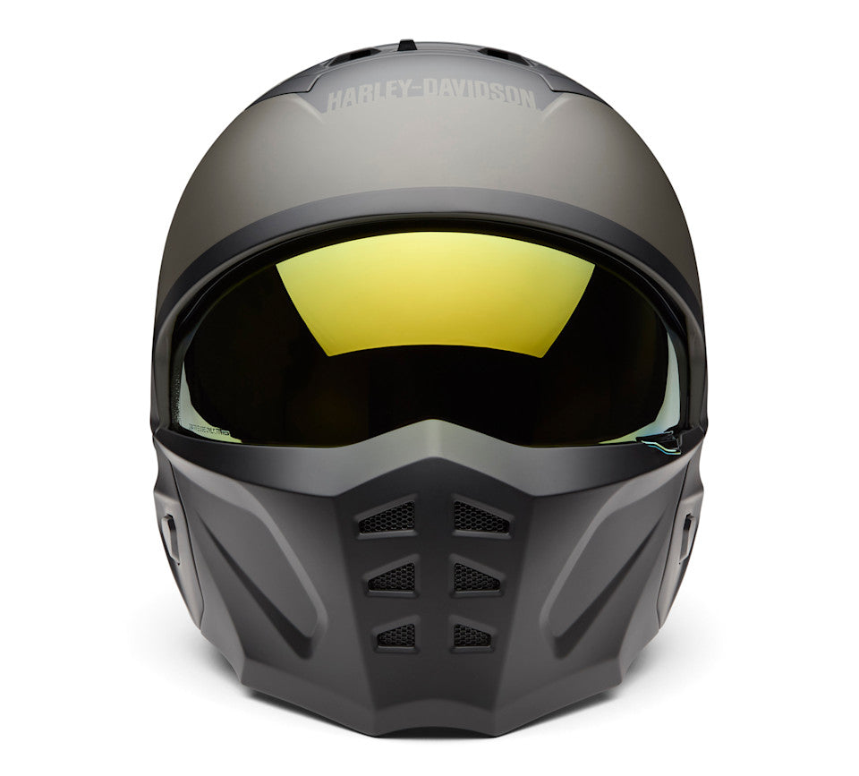Harley-Davidson® H-D Ultra X16 2-In-1 Helmet - Matte - Harley Black & Black Olive