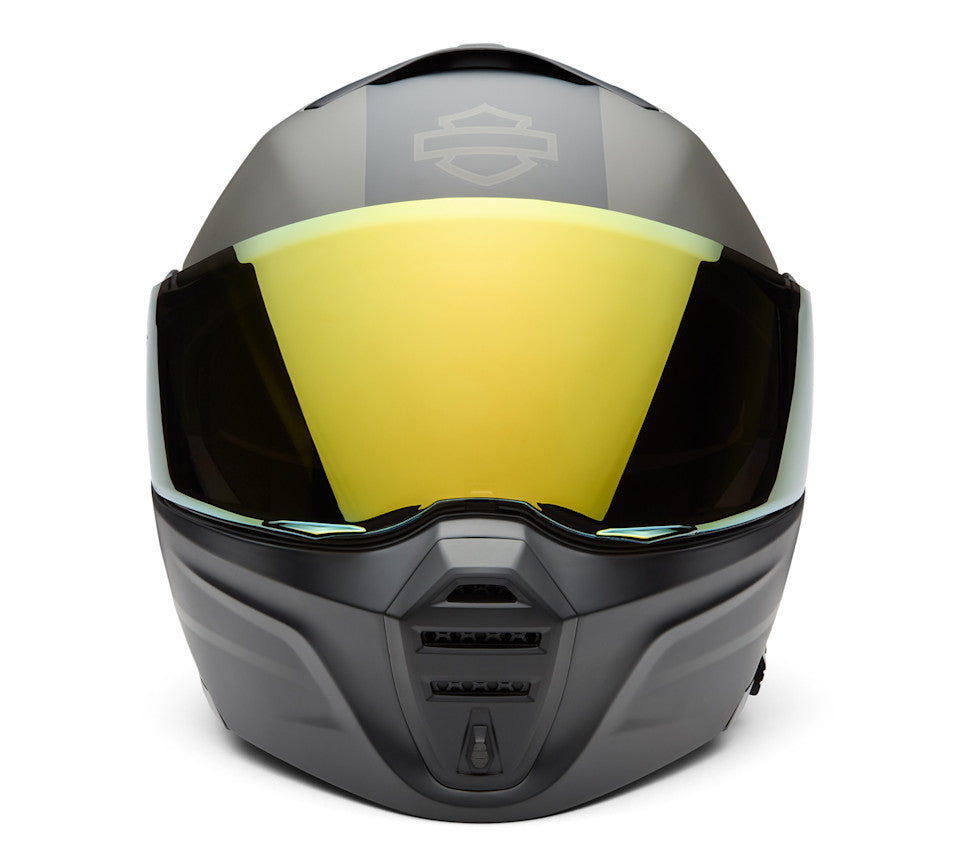 Harley-Davidson® H-D Evo X17 Sunshield Modular Helmet - Matte - Harley Black & Black Olive