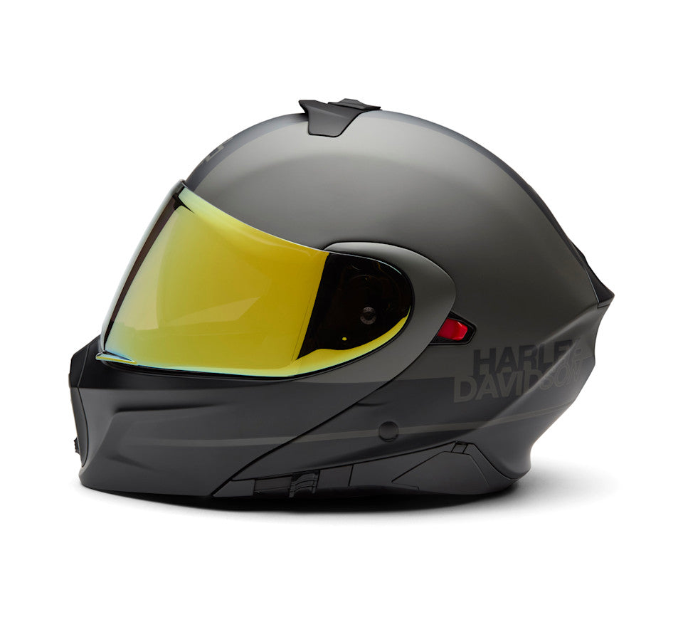 Harley-Davidson® H-D Evo X17 Sunshield Modular Helmet - Matte - Harley Black & Black Olive