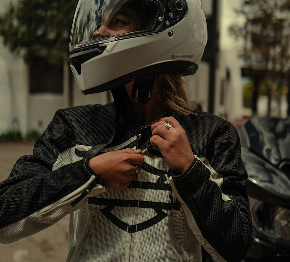 Harley-Davidson® H-D Velo H34 Full Face Helmet - Gloss White