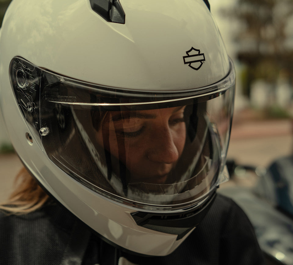 Harley-Davidson® H-D Velo H34 Full Face Helmet - Gloss White