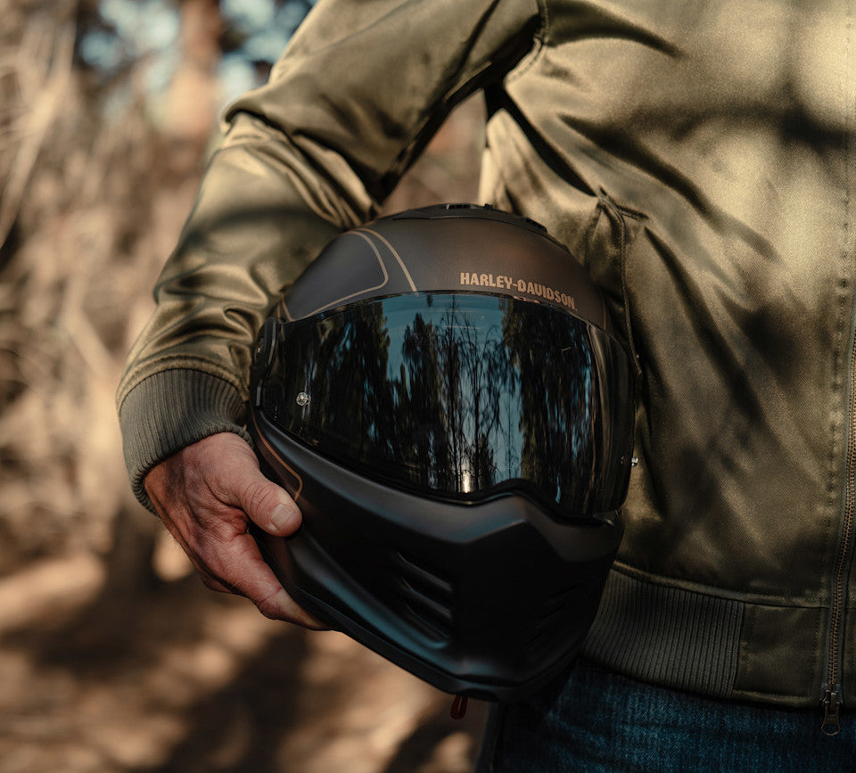 Harley-Davidson® Willie G Dark Custom Division X15 Full Face Helmet