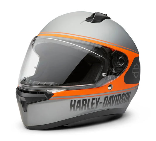 Harley-Davidson® H-D Velo H34 Full Face Helmet - Matte - Metallic Charcoal