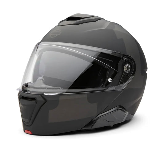Harley-Davidson® H-D Capstone Sun Shield III H35 Modular Helmet - Matte - Harley Black