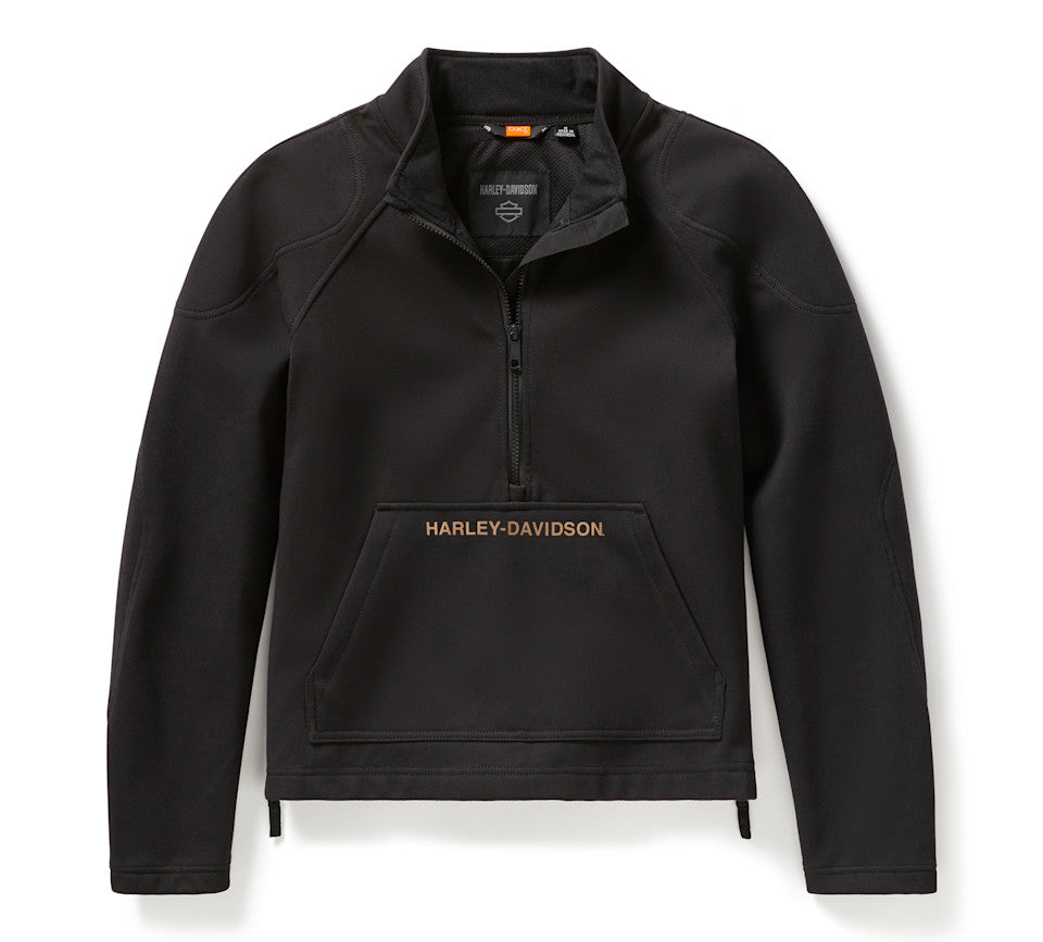 Harley-Davidson® Women's H-D Deflector Half Zip Riding Fleece