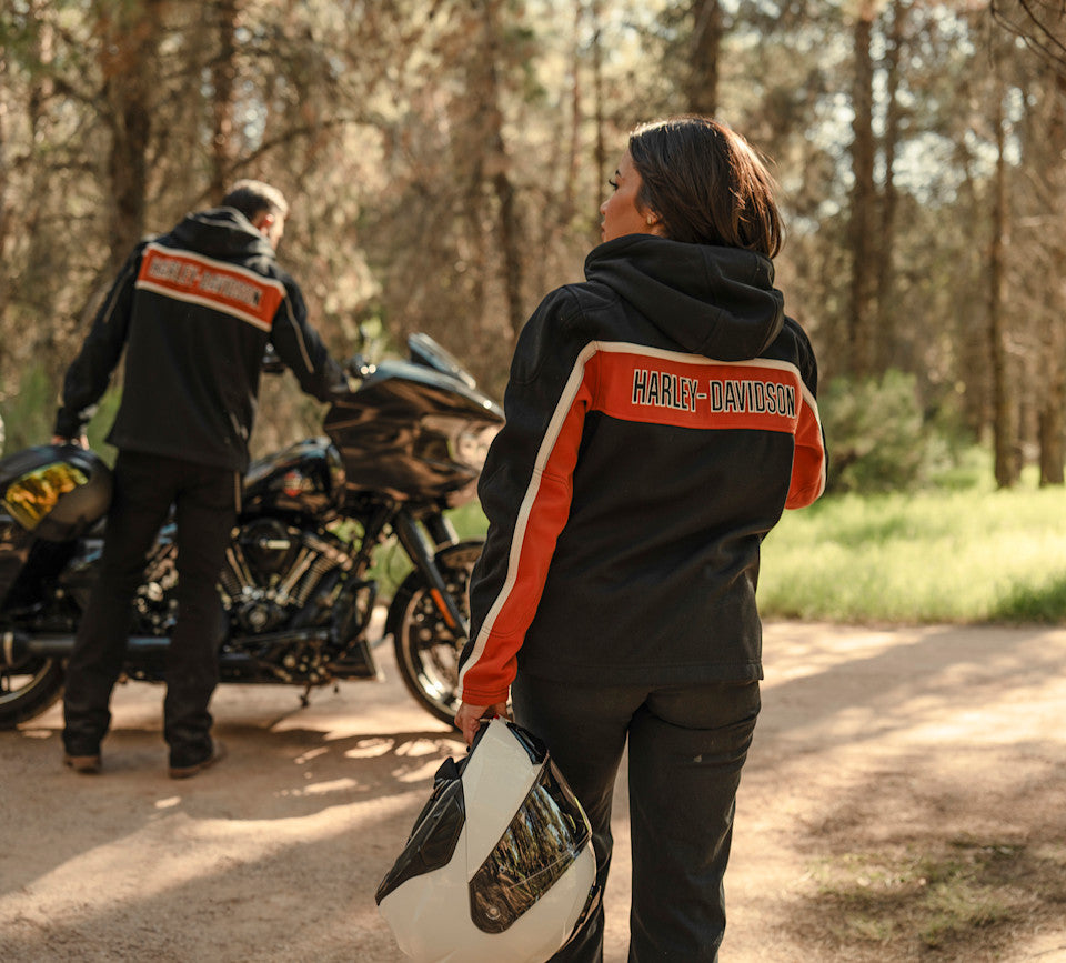 Harley-Davidson® Women's H-D Trenton Deflector 2.0 Hooded Riding Fleece