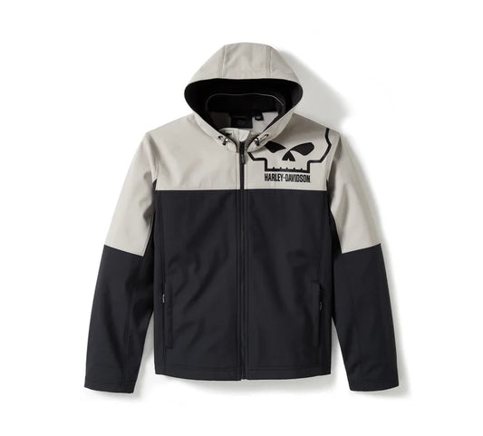 Harley-Davidson® Men's Willie G Skull Water Repellent Softshell Jacket