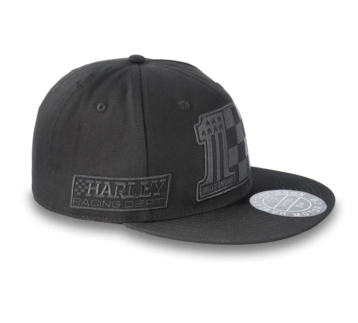 Harley-Davidson® Racer Victory Fitted Cap - Black Beauty