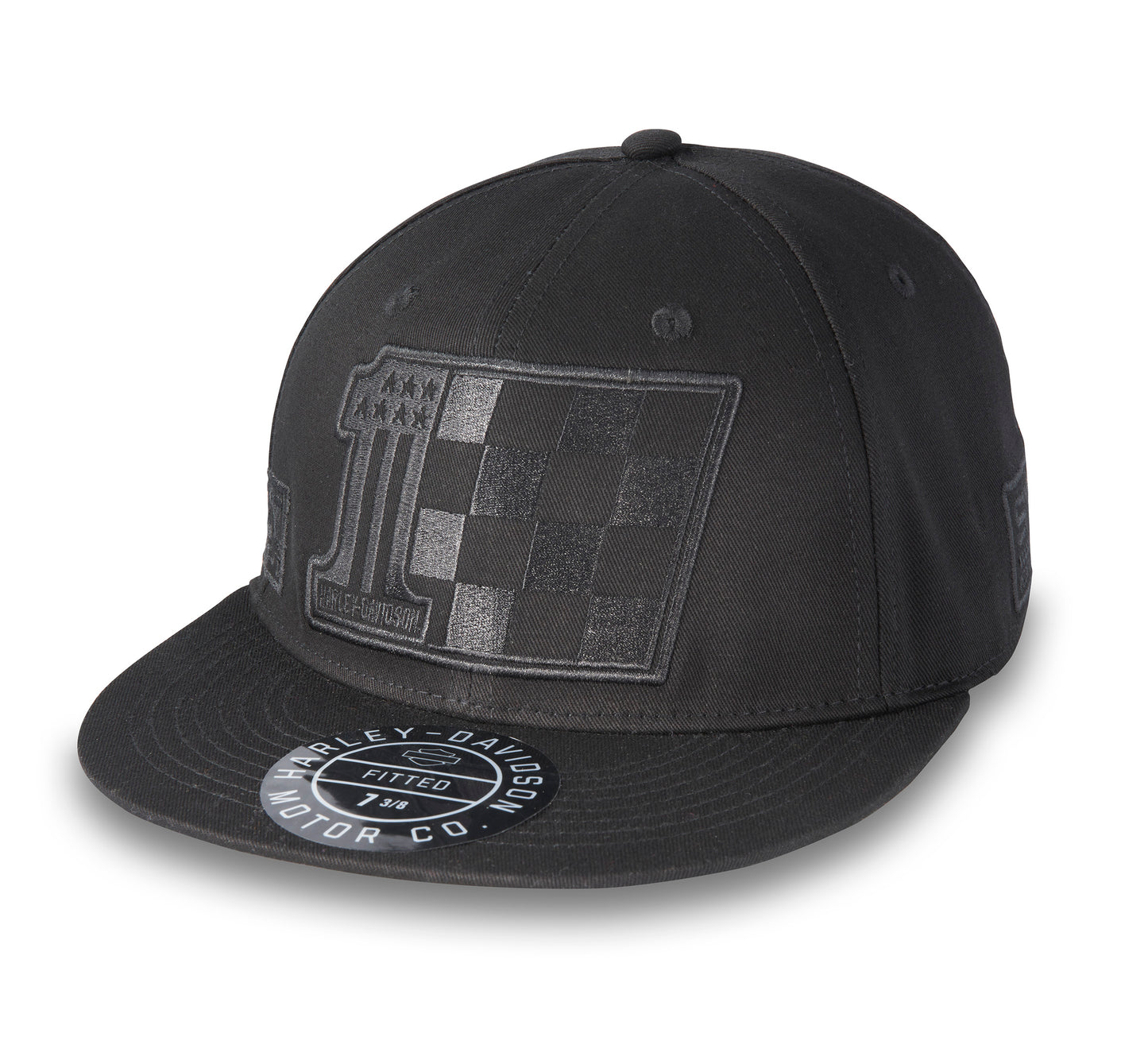 Harley-Davidson® Racer Victory Fitted Cap - Black Beauty
