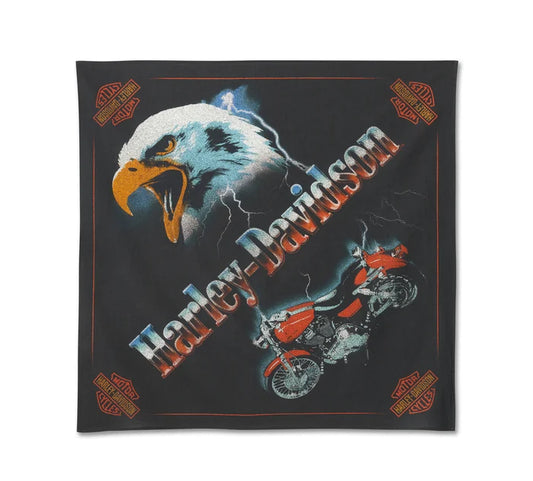 Harley-Davidson® H-D Eagle Rider Bandana - Harley Black