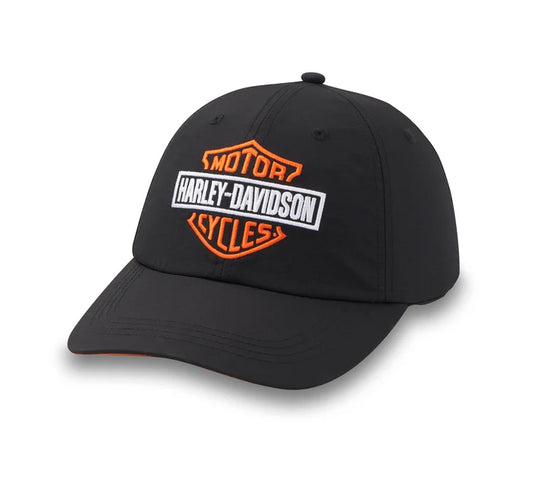 Harley-Davidson® Women's Three Stars Bar & Shield Adjustable Cap - Harley Black