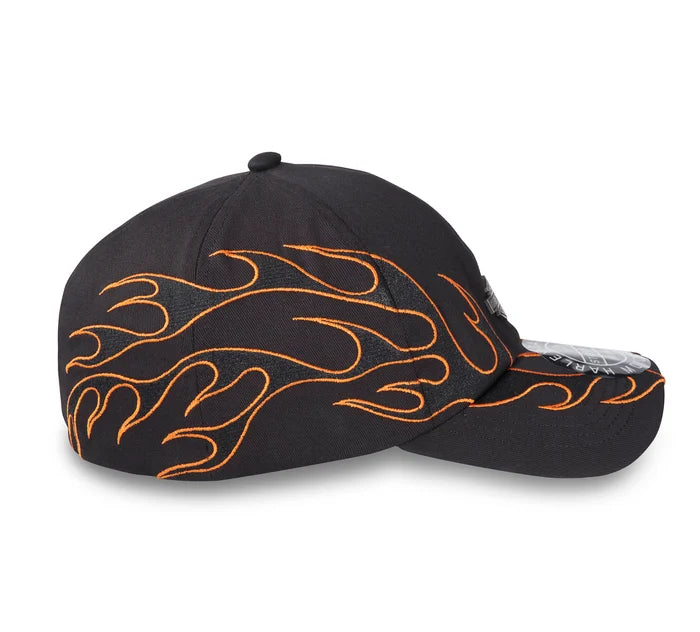 Harley-Davidson® Fuel to Flames Stretch-Fit Baseball Cap