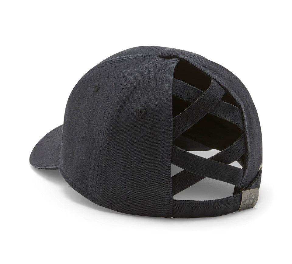 Harley-Davidson® Women's Vintage Flame Ponytail Cap