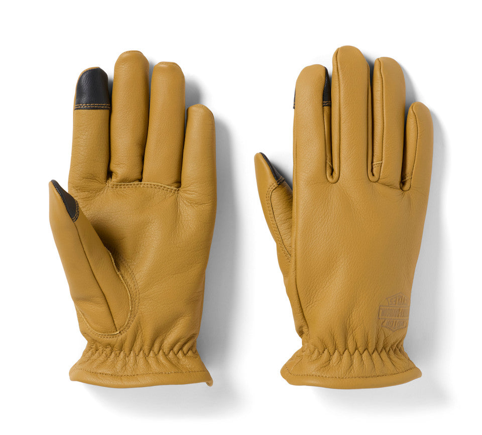 Harley-Davidson® Men's H-D American Classic Men’s Chore Gloves - Natural