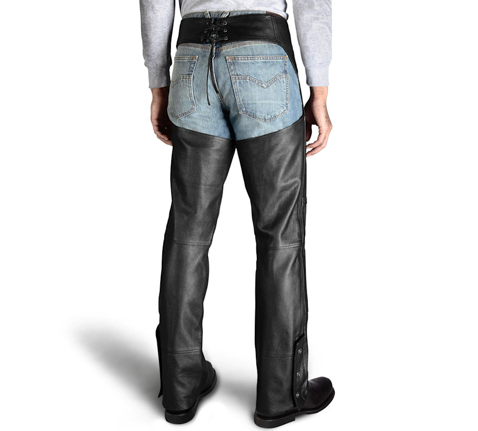 Harley-Davidson® Men's Stock II Leather Chaps