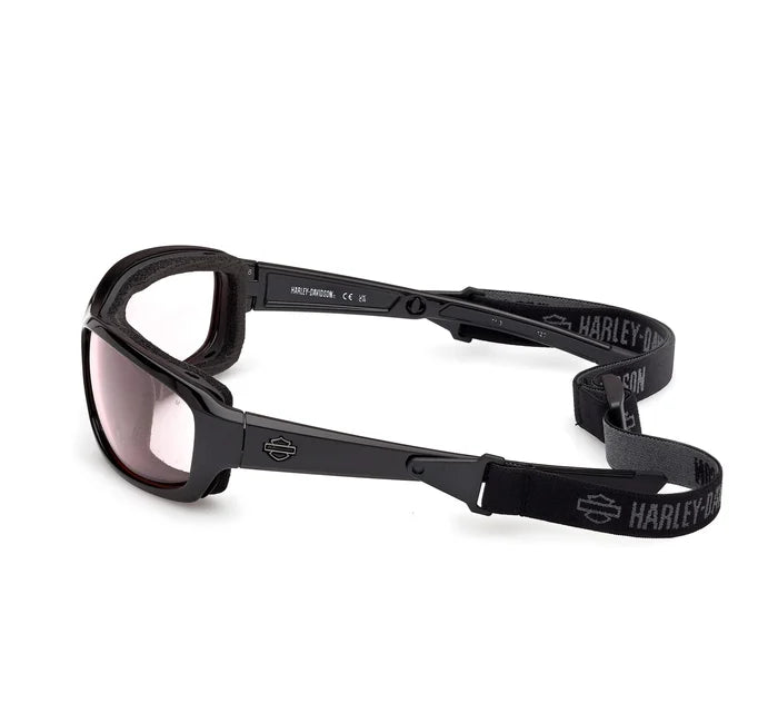 Harley-Davidson® Men's Gym Time 2.0 Sunglasses w/ Headstrap - Light-Adjusting Lens