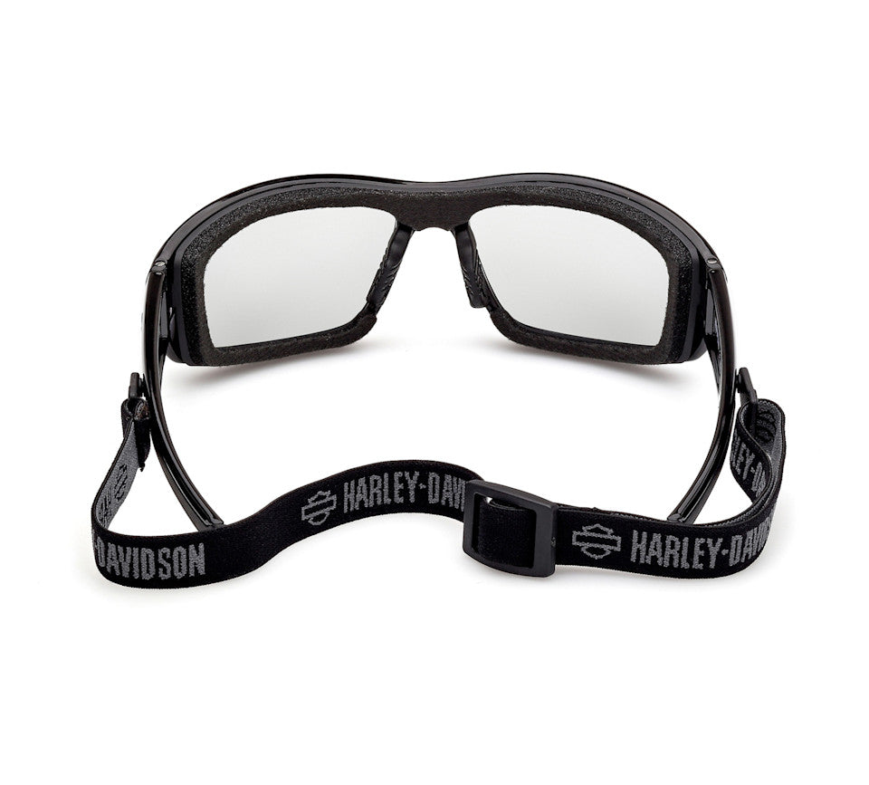 Harley-Davidson® Men's Blaze Ace 2.0 Sunglasses w/ Headstrap - Light Adjusting Polarized Lenses