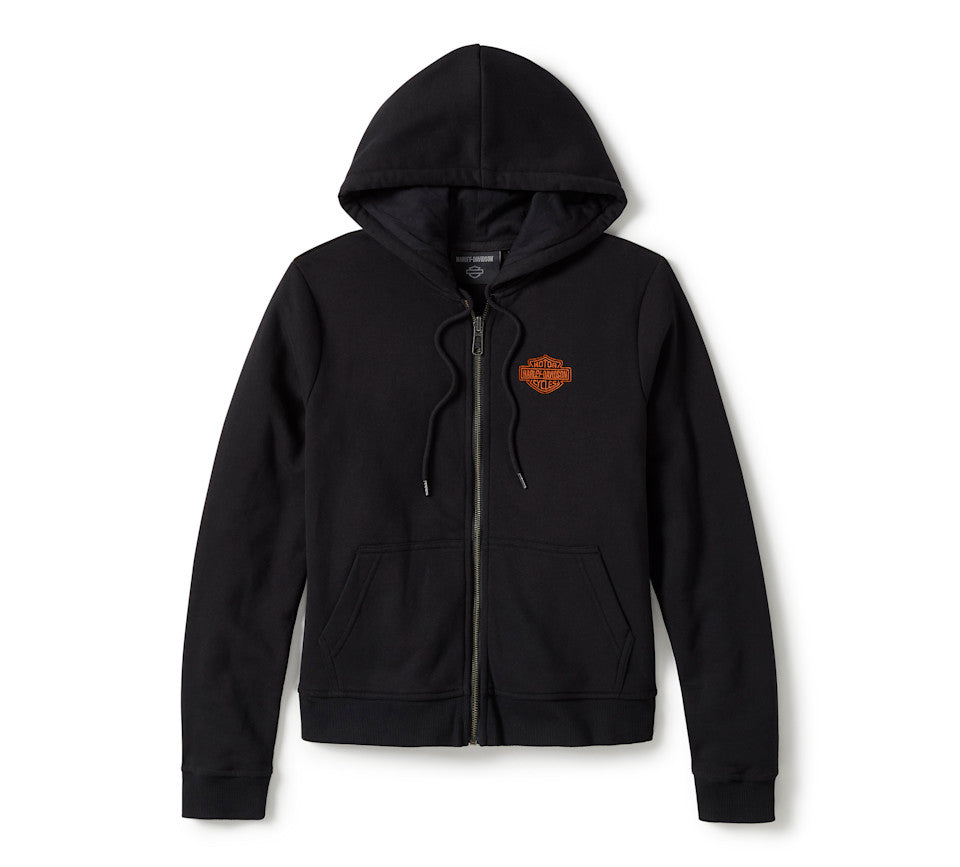 Harley-Davidson® Women's Miss Enthusiast 3-in-1 Textile Jacket - Harley Black