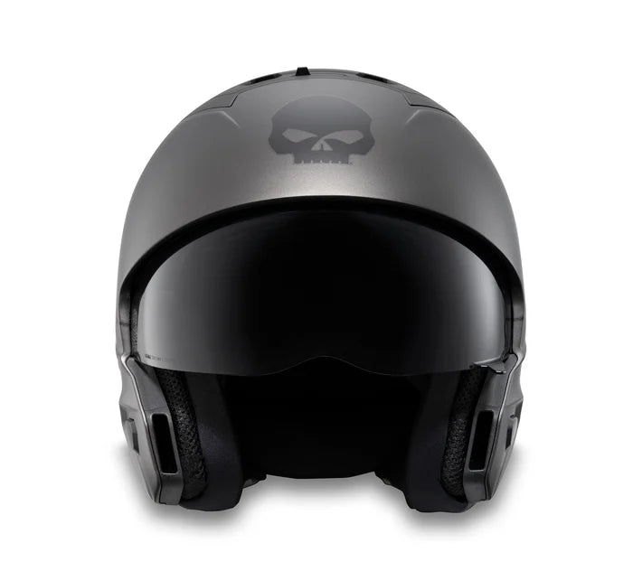 Harley-Davidson® Pilot II 2-in-1 Helmet - Matte Dark Grey