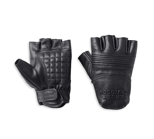 Harley-Davidson® Men's Oakbrook Fingerless Leather Glove