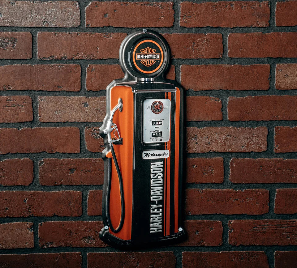 Harley-Davidson® Gas Pump Metal Sign