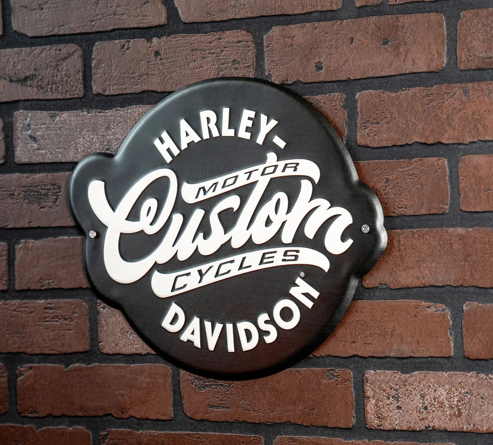 Harley-Davidson® Custom Motorcycles Metal Sign