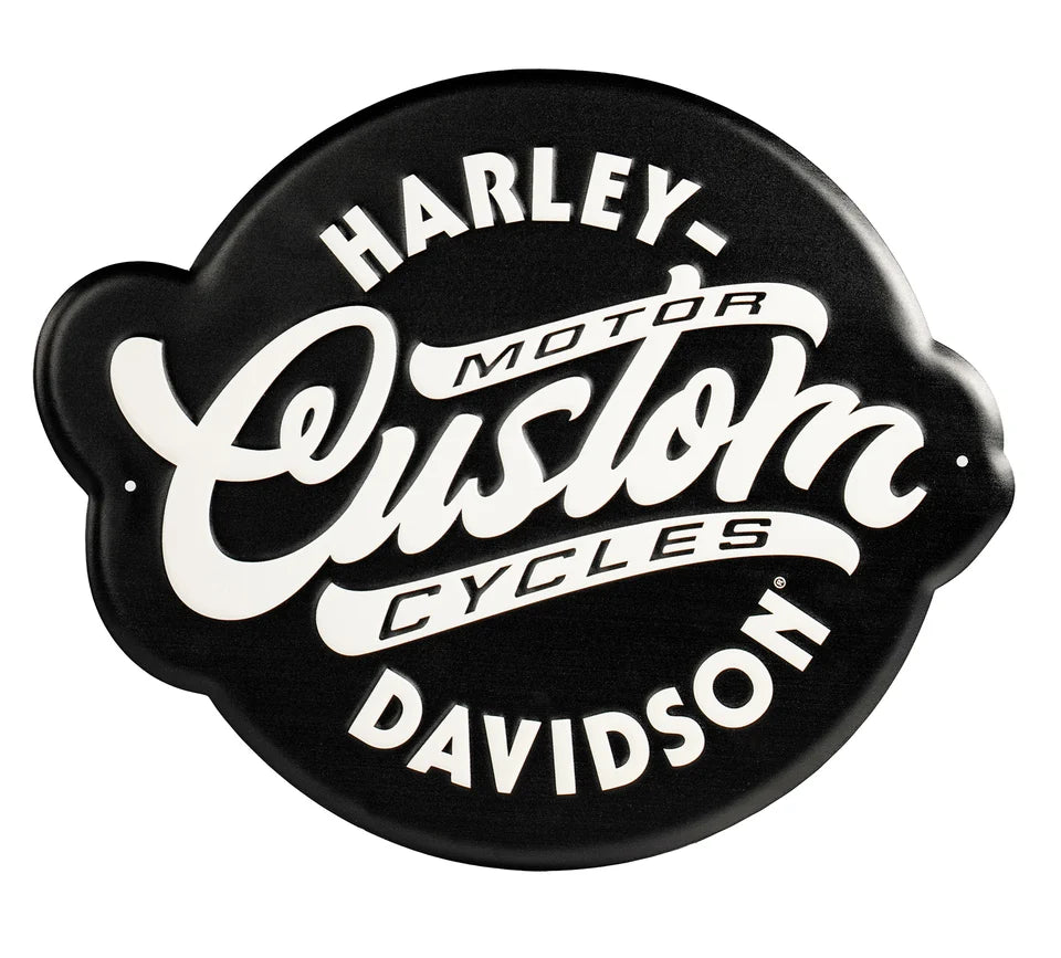 Harley-Davidson® Custom Motorcycles Metal Sign