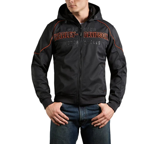Harley-Davidson® Men's Idyll Windproof Soft Shell Jacket