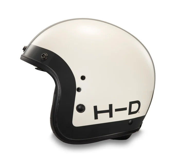 Harley-Davidson® H-D X14 SUN SHIELD 3/4 HELMET - Cloud Dancer