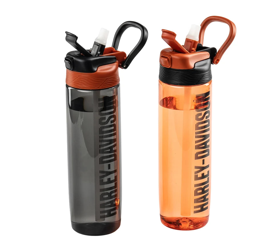 Harley-Davidson® Fade Plastic Water Bottle Set - Set of Two