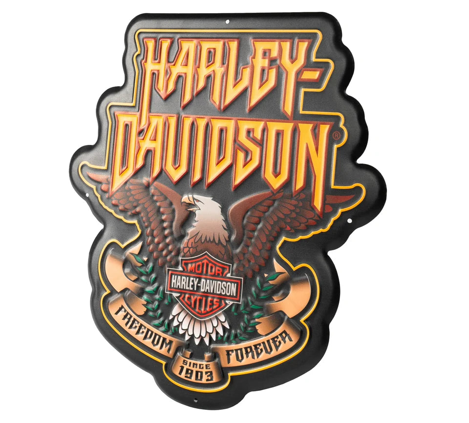 Harley-Davidson® Hard Rock Eagle Metal Sign