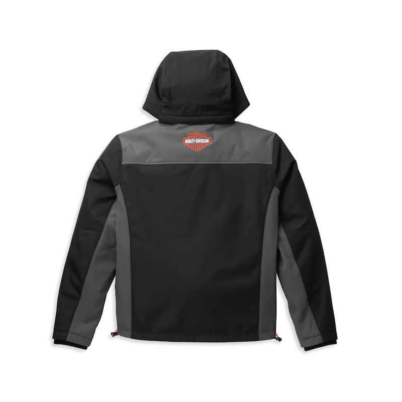 Harley-Davidson® Men's Bar & Shield Hooded Softshell Jacket