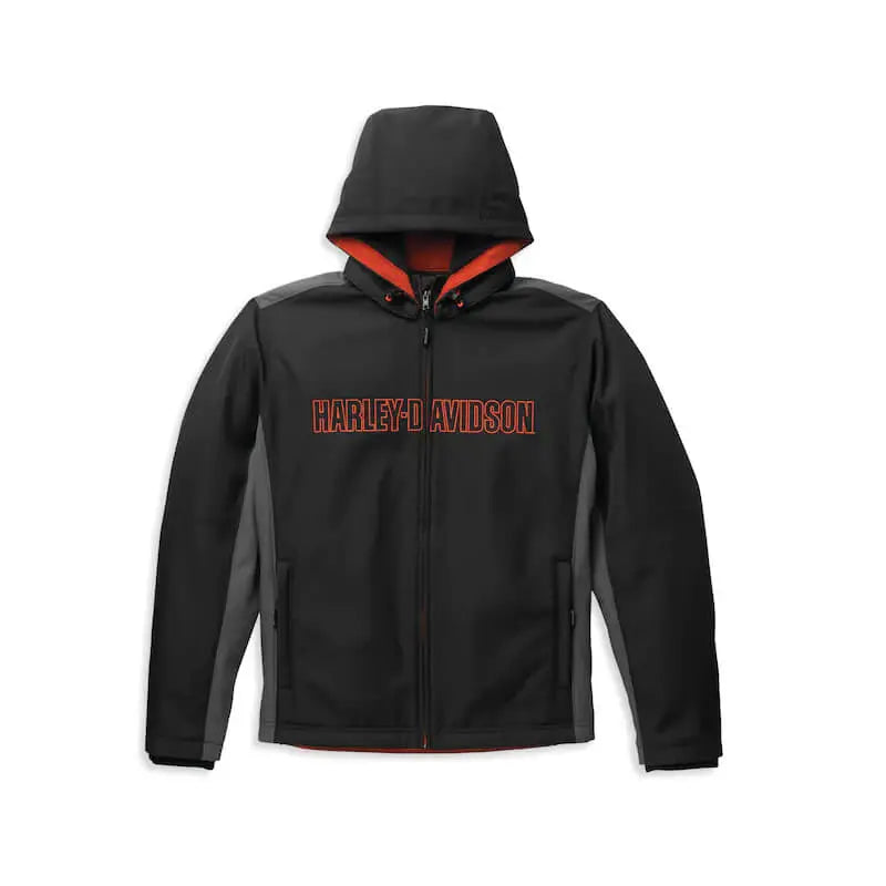 Harley-Davidson® Men's Bar & Shield Hooded Softshell Jacket