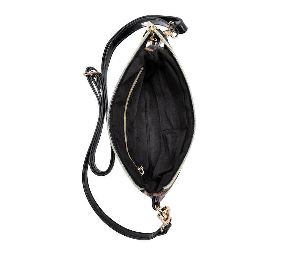 Harley-Davidson® Girls Bar & Shield Leopard Crossbody / Hip Purse