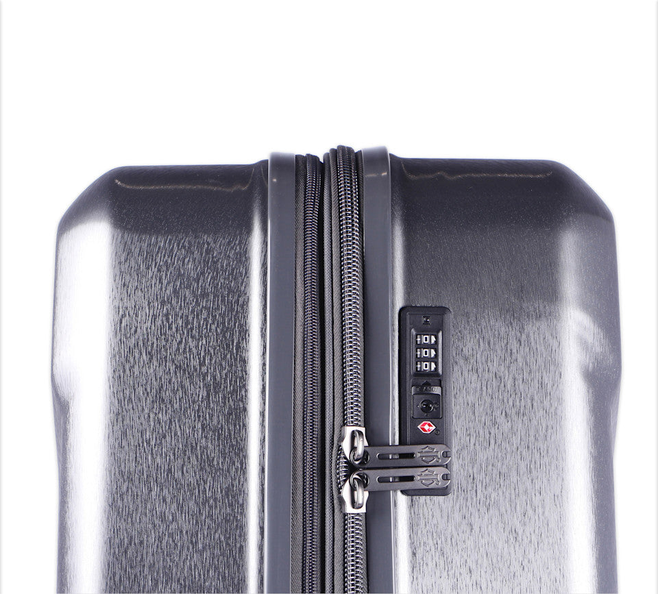 Harley-Davidson® Cruiser Hardside Luggage - 3 Piece Set - Graphite