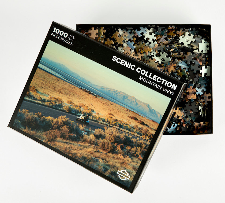 Harley-Davidson® Scenic Collection Mountain View Puzzle