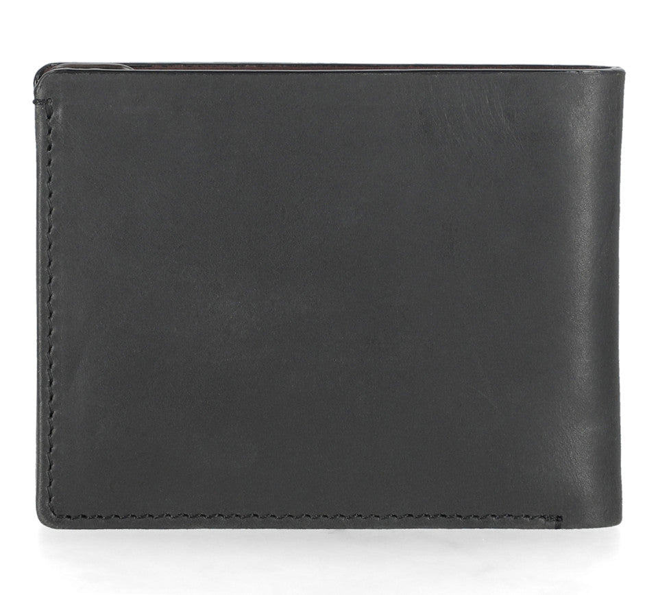 Harley-Davidson®Vintage Bar & Shield Bifold Wallet - Black