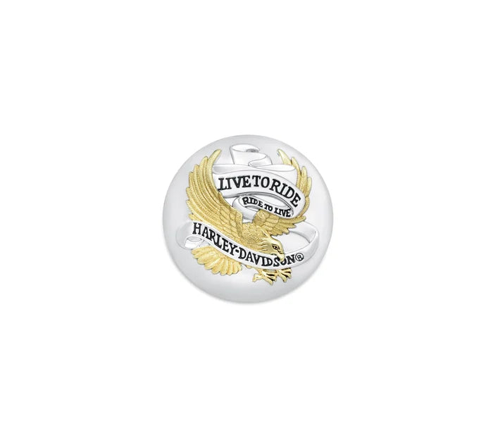 Harley-Davidson® Live To Ride Fuel Cap Medallion