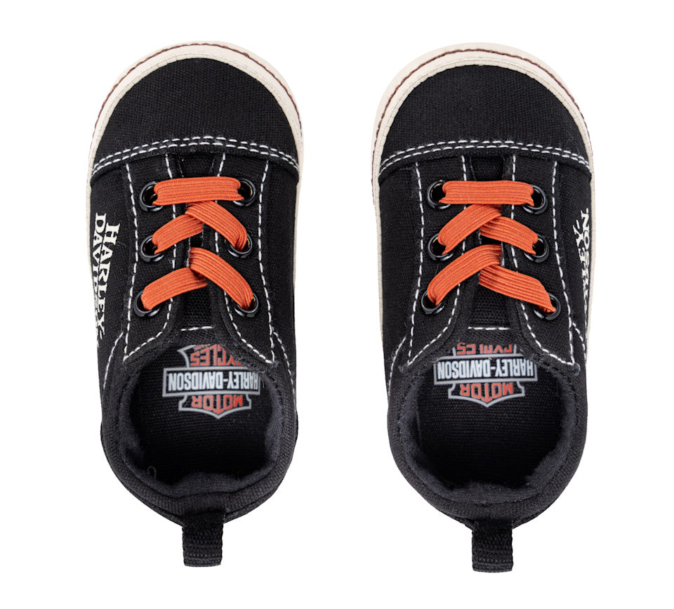 Harley-Davidson® Boys Pre-Walker Classic Low Top Sneakers