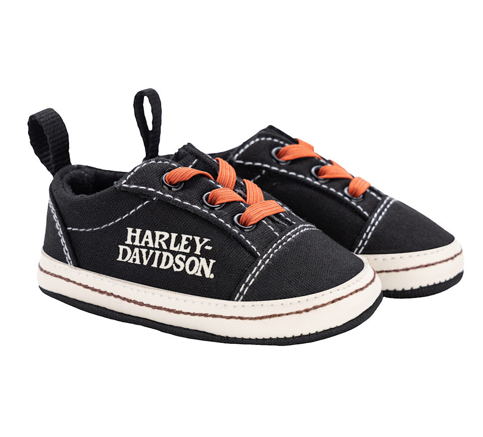 Harley-Davidson® Boys Pre-Walker Classic Low Top Sneakers