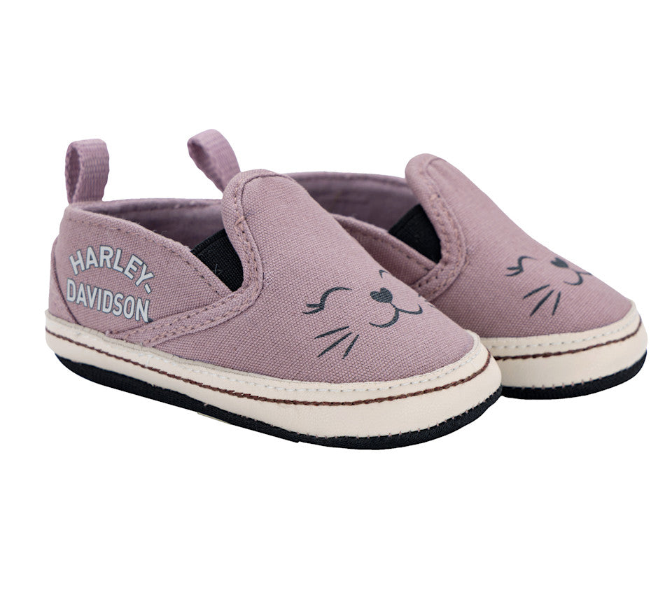 Harley-Davidson® Girls Pre-Walker Classic Low Top Sneakers