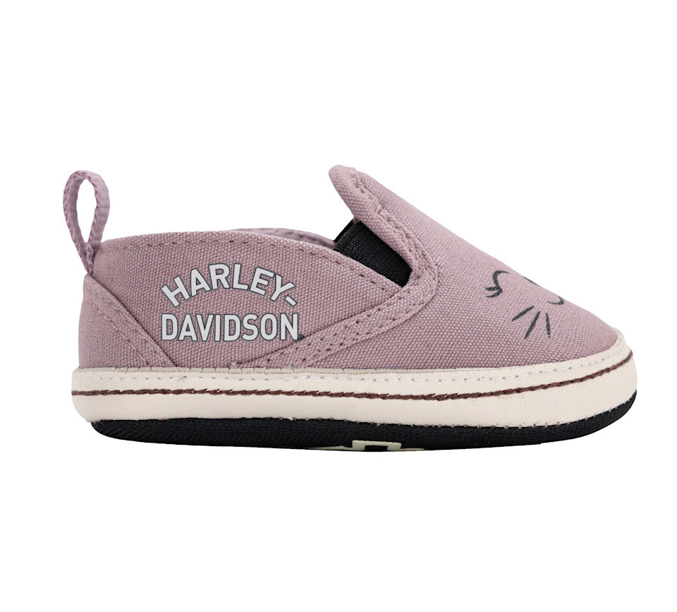 Harley-Davidson® Girls Pre-Walker Classic Low Top Sneakers