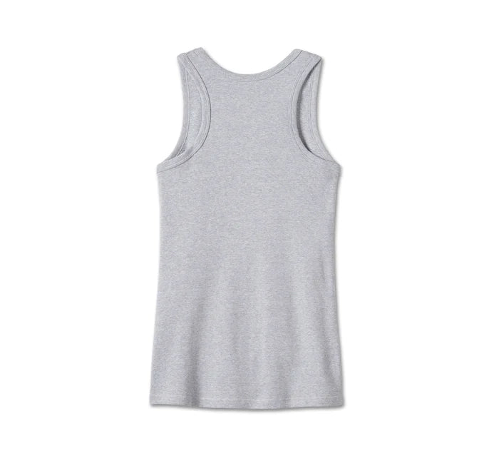 Harley-Davidson® Women's Bar & Shield Tank - Light Grey Heather