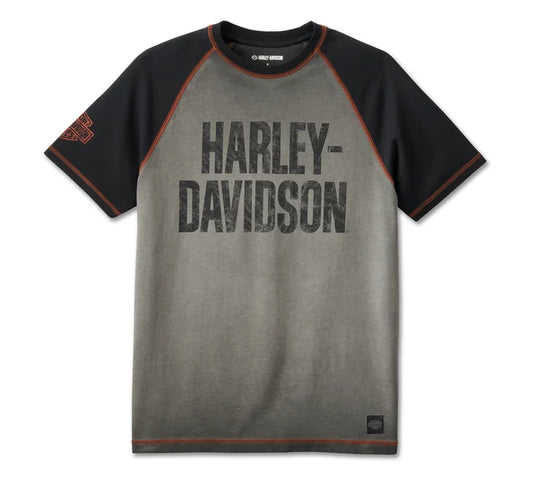 Harley-Davidson® Men's Iron Bar Raglan Tee